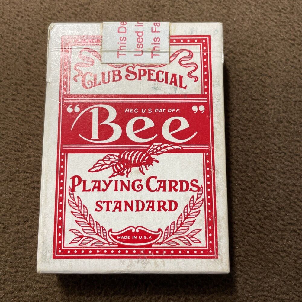 Vintage CASINO RED BEE Playing Cards Preowned Deck